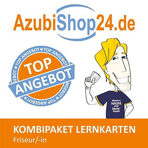 AzubiShop24.de Kombi-Paket Lernkarten Friseur/in: Erfolgreiche Prüfungsvorbereitung auf die Abschlussprüfung