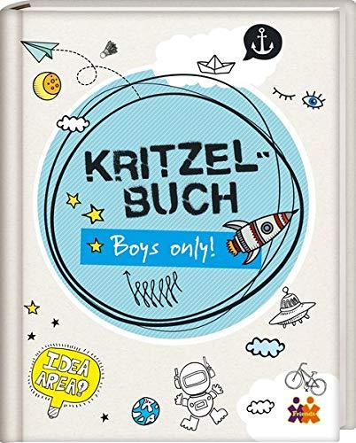 Kritzelbuch für Jungs. Boys only