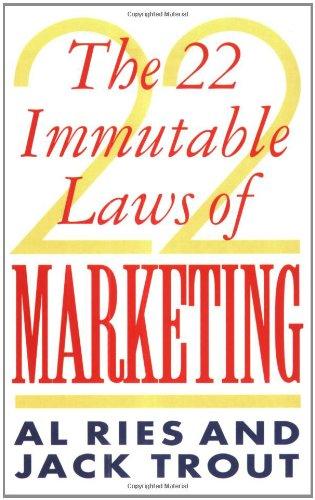 22 Immutable Laws of Marketing