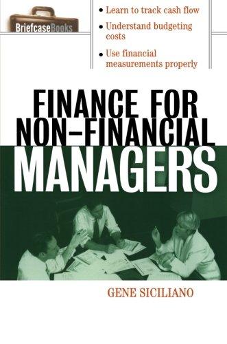 Finance for Non-Financial Managers (Briefcase Books)