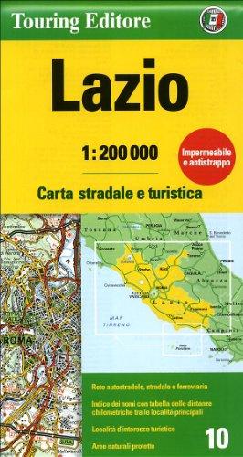 Lazio: TCI.R10 (Regional Road Map)