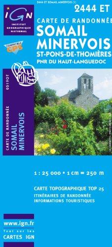 Somail Minervois 1 : 25 000: Ign.2444et