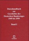 Datenhandbuch zur Geschichte des Deutschen Bundestages 1949 bis 1999, 3 Bde.