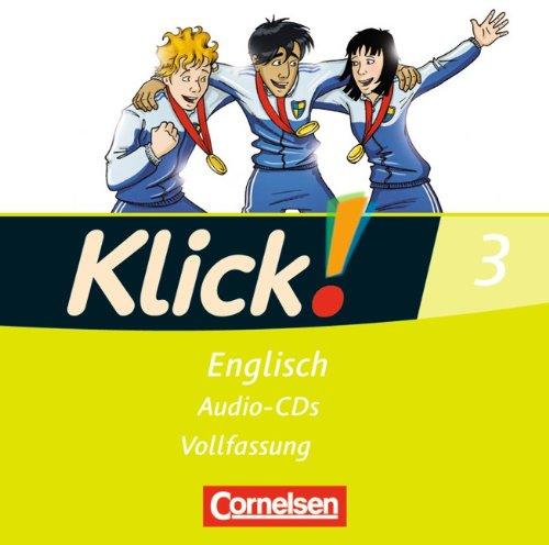 Klick! Englisch: Band 3: 7. Schuljahr - Lieder- und Text-CDs