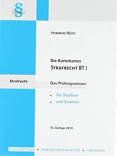 Karteikarten Strafrecht BT 1