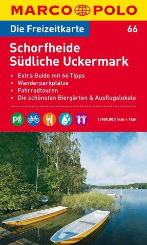 MARCO POLO Freizeitkarte Schorfheide, Südliche Uckermark 1:100.000