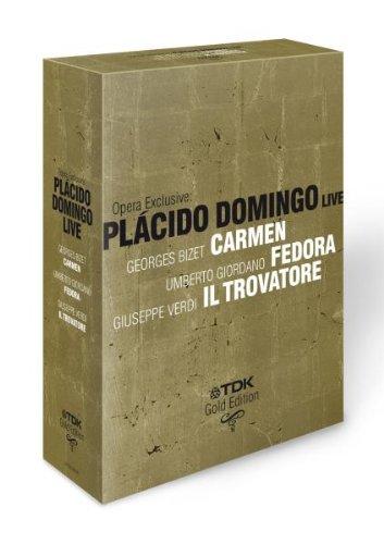 Placido Domingo Live - Gold Edition [4 DVDs]