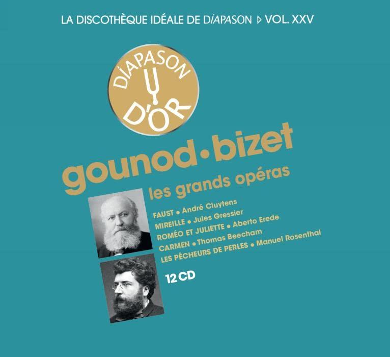 La discothèque idéale de Diapason, vol. 25 / Gounod, Bizet : Les grands opéras.