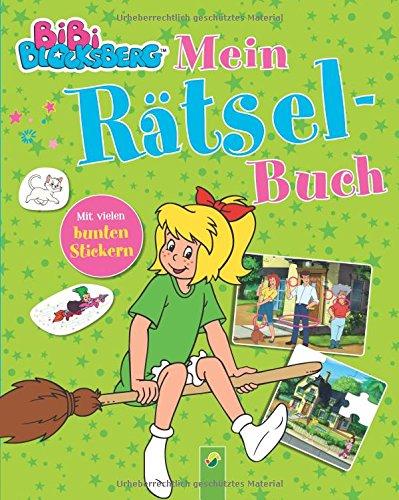 Bibi Blocksberg Mein Rätselbuch: Mit vielen bunten Stickern