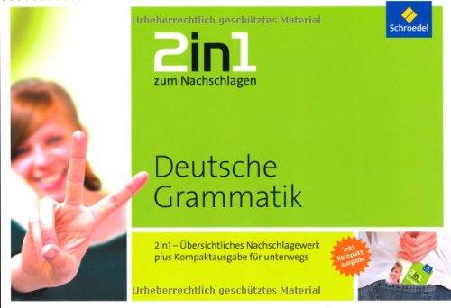 2in1 zum Nachschlagen: Deutsche Grammatik