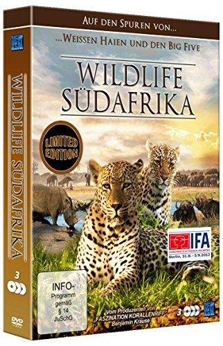 Wildlife Südafrika - Auf den Spuren von weissen Haien und den Big Five [3 DVDs]