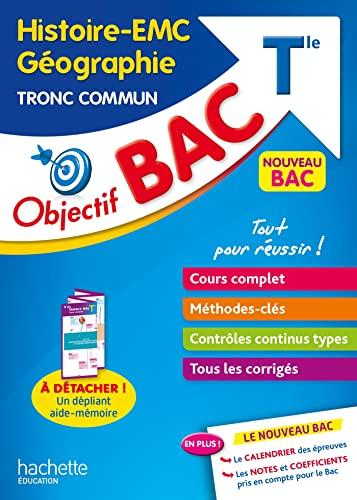 Histoire, EMC, géographie tronc commun terminale : nouveau bac