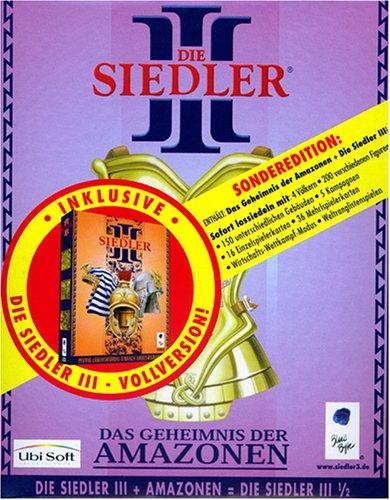 Die Siedler III: Das Geheimnis der Amazonen - Sonderedition inkl. Die Siedler III Vollversion [Software Pyramide]