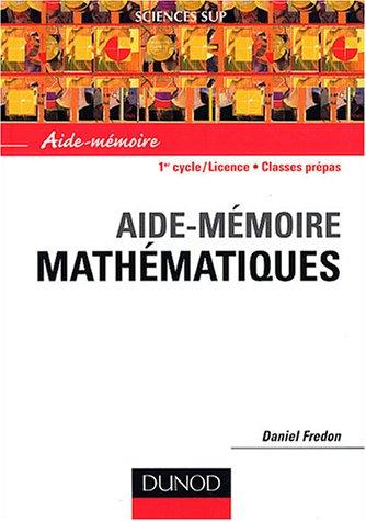 Aide-mémoire de mathématiques