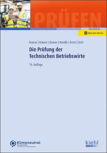 Die Prüfung der Technischen Betriebswirte