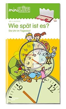 miniLÜK / Kindergarten / Vorschule: miniLÜK: Wie spät ist es?: Die Uhr im Tageslauf