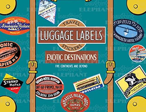 Exotic Destinations Luggage Labels