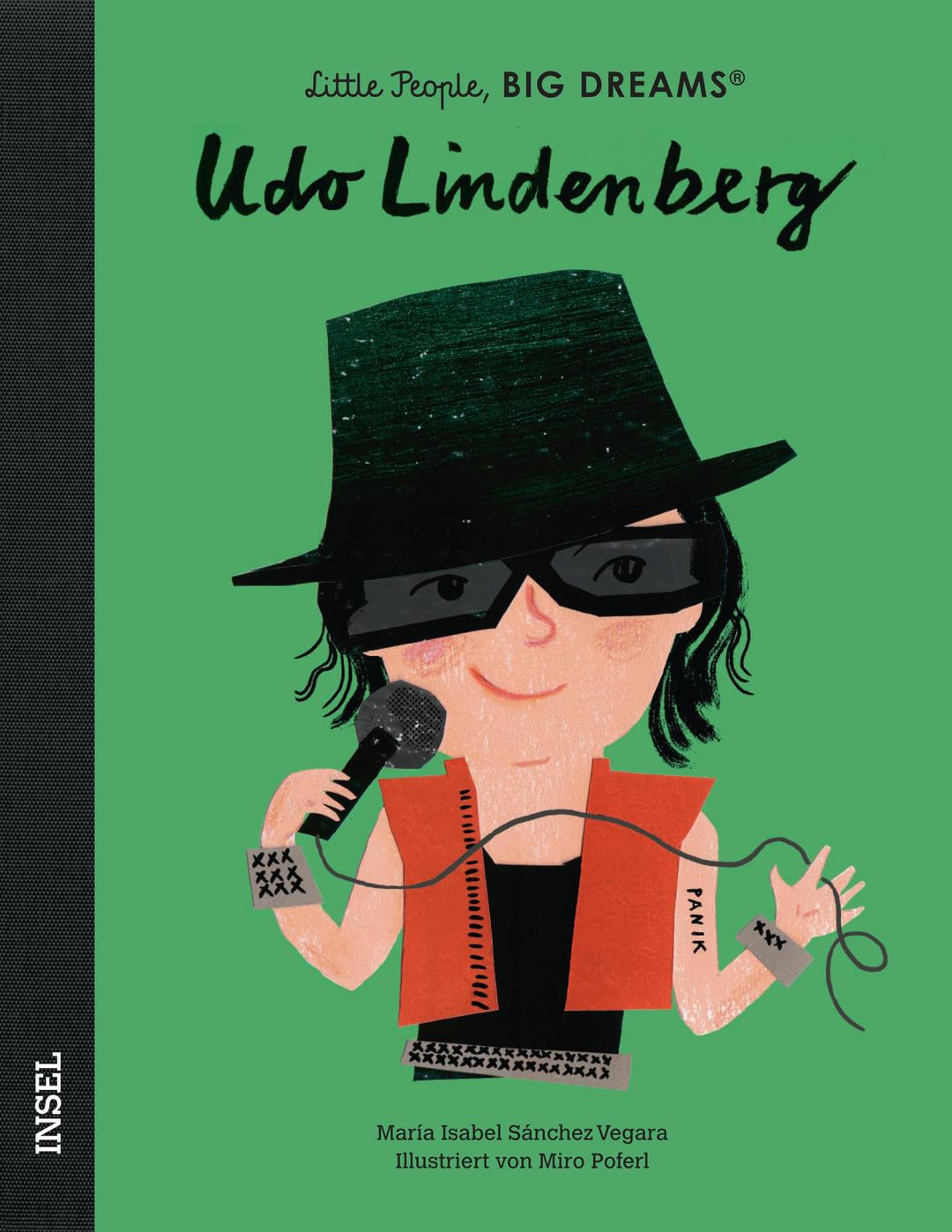 Udo Lindenberg: Little People, Big Dreams. Deutsche Ausgabe | Der größte deutsche Rockstar | Kinderbuch ab 4 Jahre