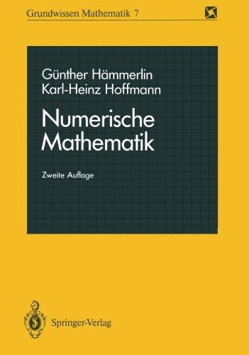 Numerische Mathematik (Grundwissen Mathematik) (German Edition)