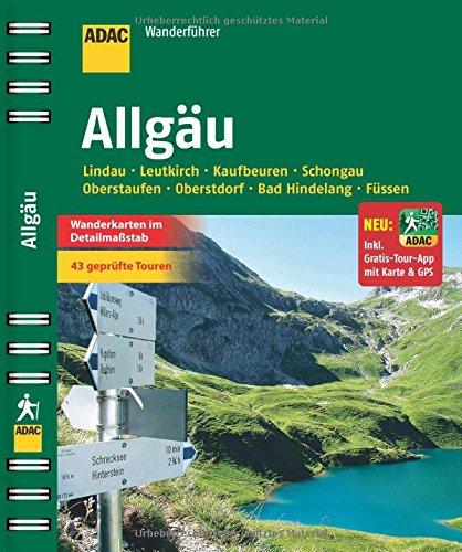 ADAC Wanderführer Allgäu: Jetzt multimedial: Alle Touren-Tracks zum Herunterladen auf das Smartphone