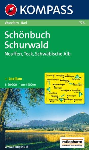 Schönbuch, Schurwald 1 : 50 000: Neuffen, Teck, Schwäbische Alb. Wandern / Rad