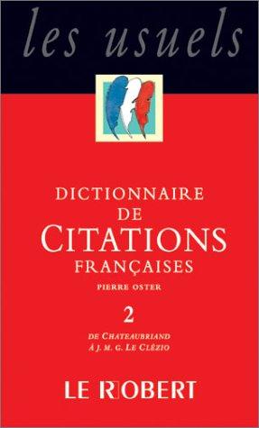 Dictionnaire de citations du monde entier