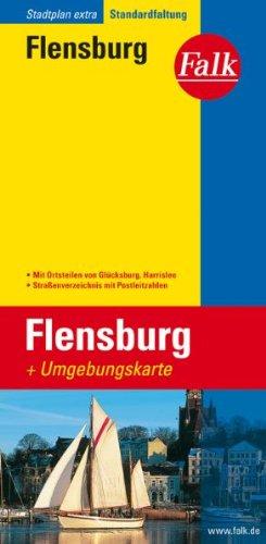 Falk Stadtplan Extra Standardfaltung Flensburg