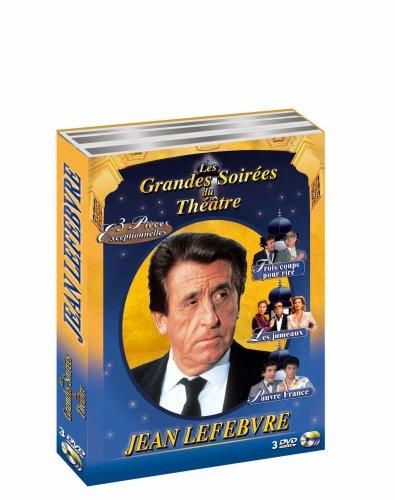 Coffret jean lefebvre : les jumeaux ; pauvre France ; trois coups pour rire [FR Import]