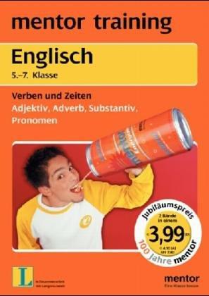 Englisch 5. bis 7. Klasse. Verben, Zeiten - Adjektiv, Adverb, Substantiv, Pronomen. (Lernmaterialien)