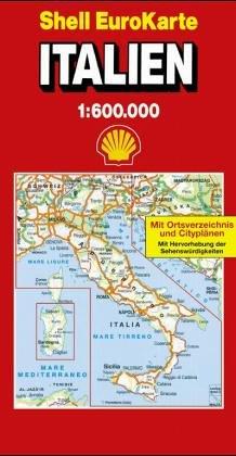 Italien 1 : 750 000 (Die Große Shell Autokarte)