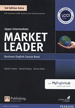 Market Leader Plus Upper Intermediate Coursebook with DVD-ROM and MyEnglishLab Pin Pack