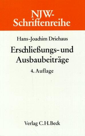 Erschließungs- und Ausbaubeiträge