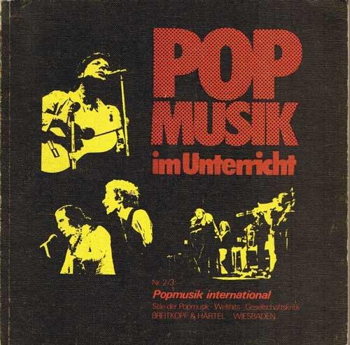 Popmusik International. Beiheft zur 2. Schallplatte