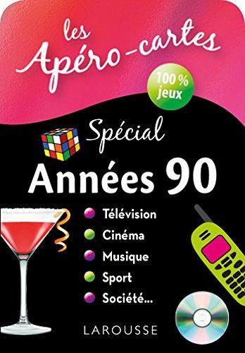 Les apéros-cartes spécial années 90 : télévision, cinéma, musique, sport, société...