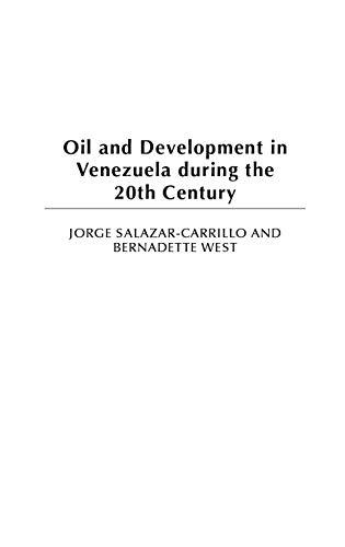 Oil and Development in Venezuela during the 20th Century