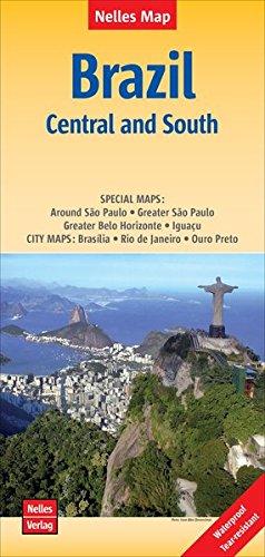 Brazil: Central and South: Nelles Map 1:1 250 000