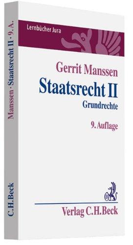 Staatsrecht II: Grundrechte