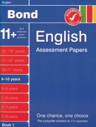 Bond Third Papers in English 9-10 Years (Bond Assessment Papers)