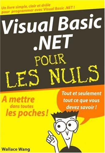 Visual Basic.Net pour les nuls