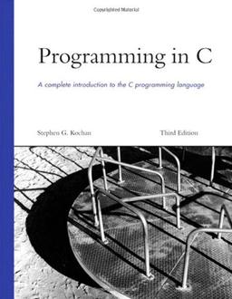 Programming in C (Developer's Library)