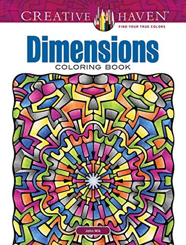 Creative Haven Dimensions Coloring Book (Creative Haven Coloring Books)