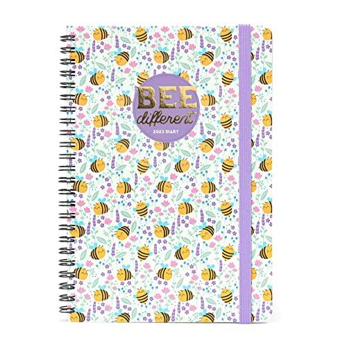 Large Weekly Spiral Bound Diary 12 Month 2023 - Bee (12 MONTH DIARY 2023)