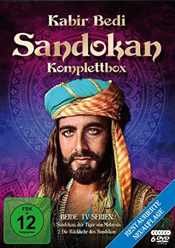 Sandokan - Komplettbox Neuauflage: Restored Version (Der Tiger von Malaysia & Die Rückkehr des Sandokan) (Fernsehjuwelen) [6 DVDs]