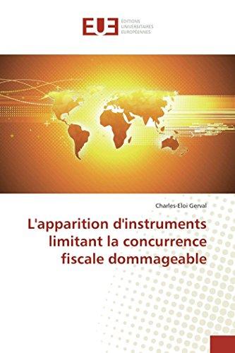 L'apparition d'instruments limitant la concurrence fiscale dommageable