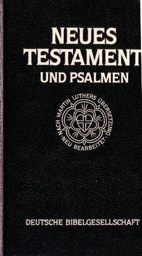 Neues Testament und Psalmen, Volkstestament, schwarz (Nr.2221)