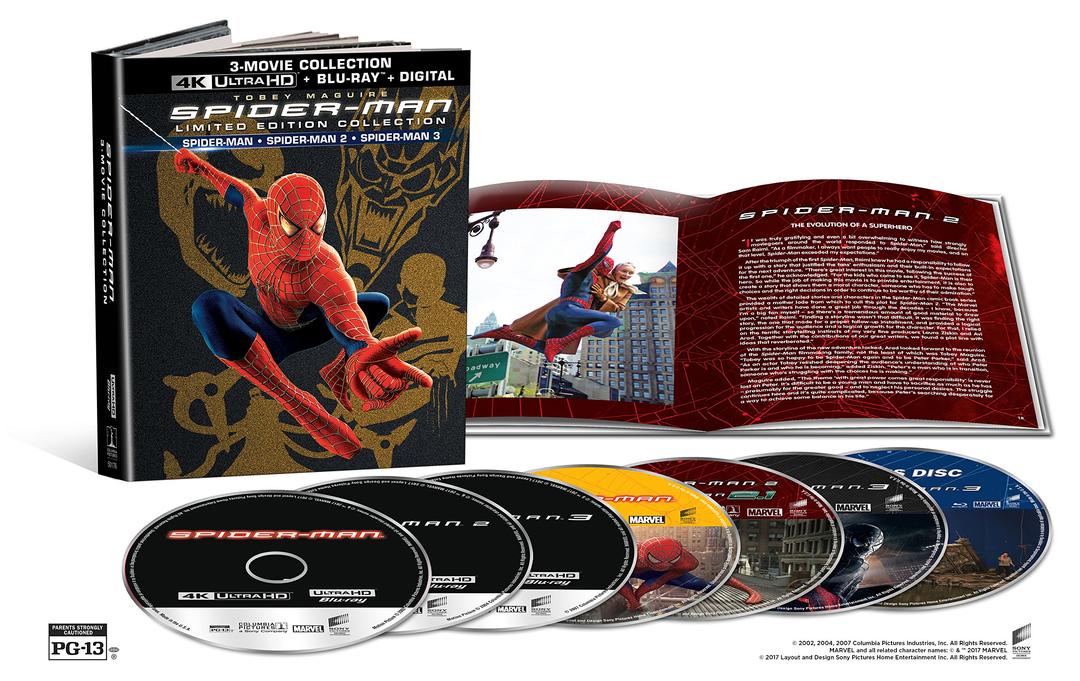 Spider-Man (2002) / Spider-Man 2 (2004) / Spider-Man 3 (2007) - Set [Blu-ray]