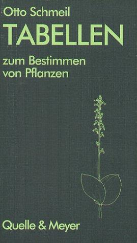 Tabellen zum Bestimmen von Pflanzen