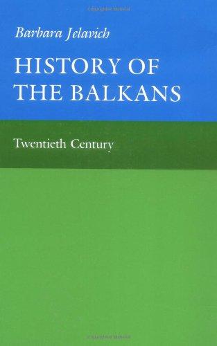 History of the Balkans Volume 2 (Joint Committee on Eastern Europe Publication Series)