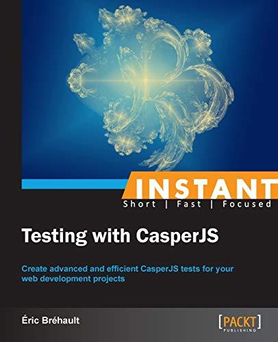 Instant Testing with CasperJS (English Edition)