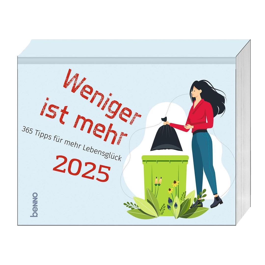 Weniger ist mehr 2025: 365 Tipps für mehr Lebensglück